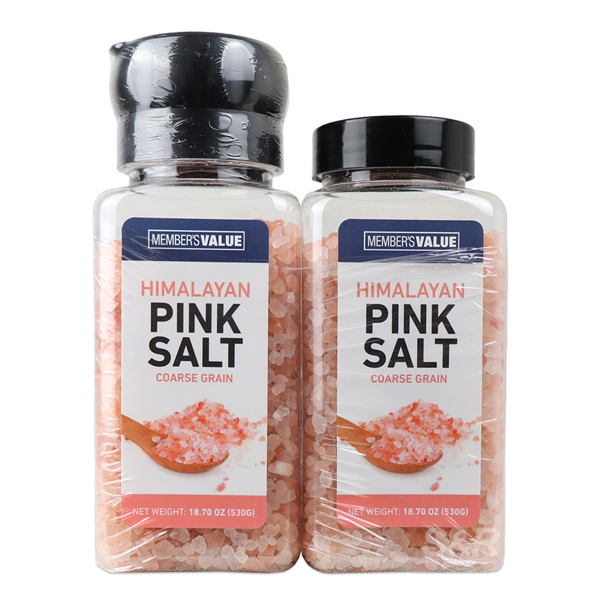 Member's Value Pink Himalayan Salt 2pcs x 530g